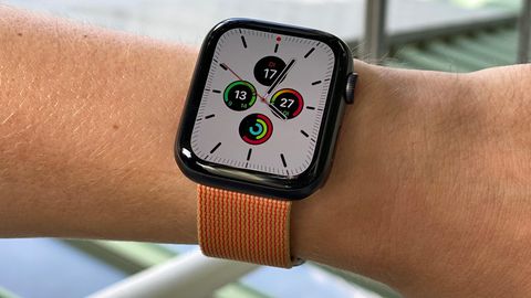 Die Apple Watch Series 5 hat einen Always-on-Bildschirm.