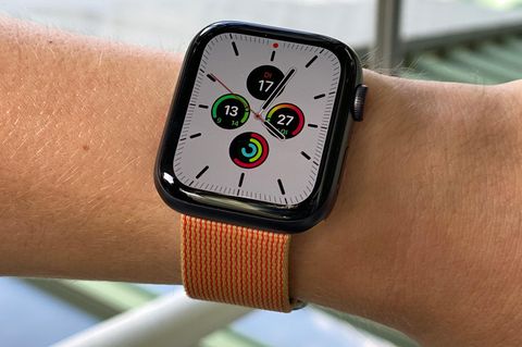 Die Apple Watch Series 5 hat einen Always-on-Bildschirm.