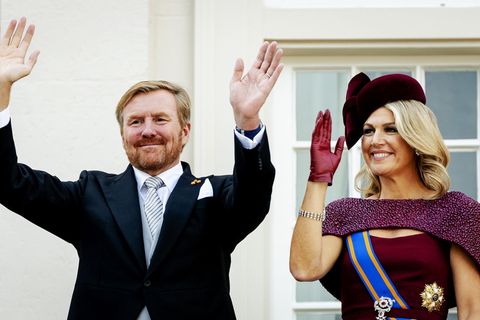 König Willem-Alexander und Königin Máxima bei der Eröffnung des Parlaments