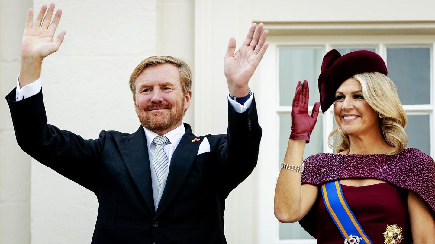 König Willem-Alexander und Königin Máxima bei der Eröffnung des Parlaments