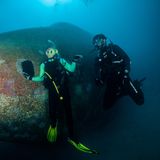 Der Jumbojet gehört zu einem 100.000 Quadratmeter umfassenden Unterwasserthemenpark in Bahrain, dem größten der Welt.