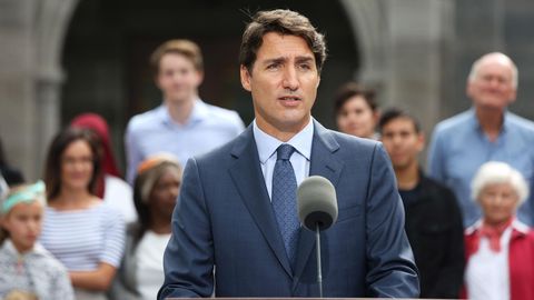 Kanadas Premier Justin Trudeau entschuldigt sich für "arabisches" Make-Up vor 18 Jahren