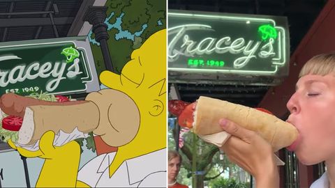 "The Simpsons": Schweizerinnen futtern sich genau wie Homer durch New Orleans