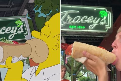 "The Simpsons": Schweizerinnen futtern sich genau wie Homer durch New Orleans