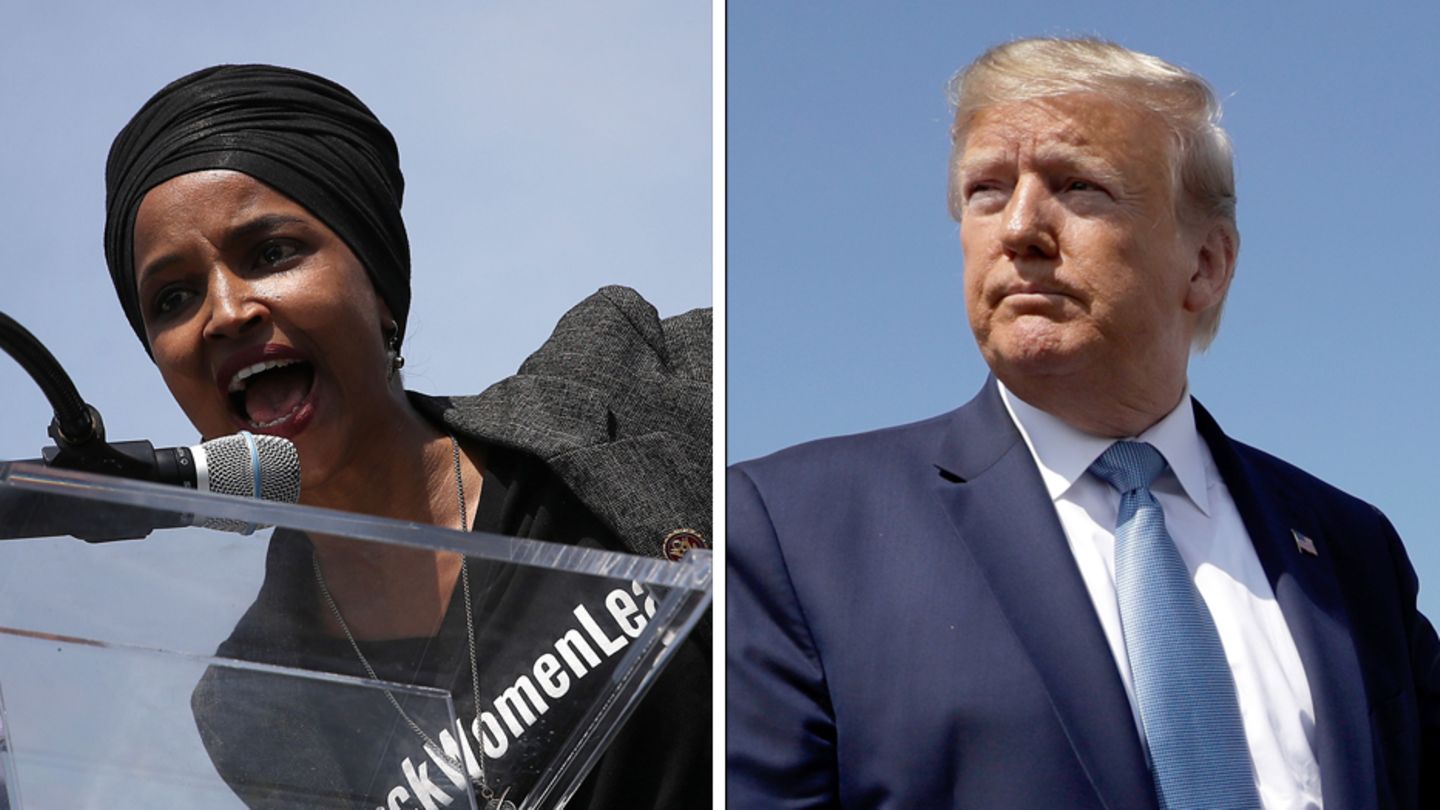 Donald Trump Ilhan Omar