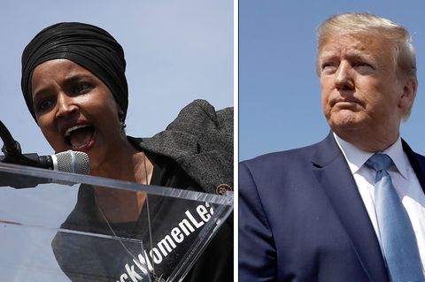 Donald Trump Ilhan Omar