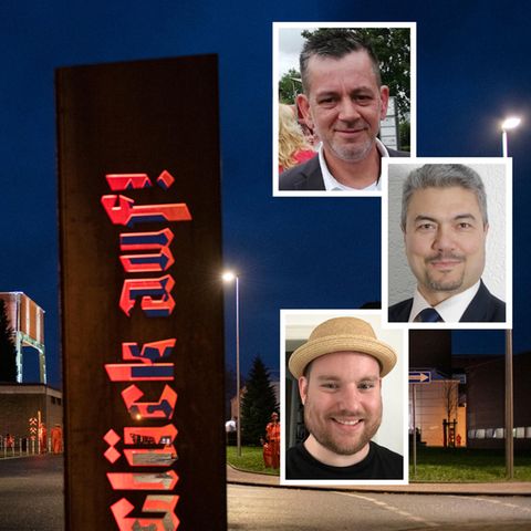 Fühlen sie sich schuldig am Klimawandel? Thomas Hoffmann (o.), Bahri Kizilkaya (M.) und Lars Katzmarek haben geantwortet