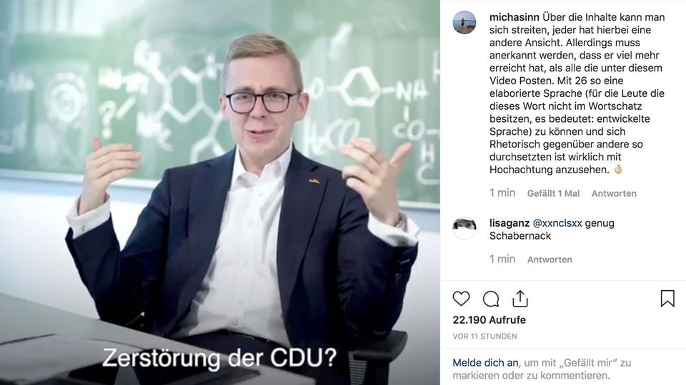 Philipp Amthor ist jetzt auf Instagram Philipp Amthor ist jetzt auf Instagram