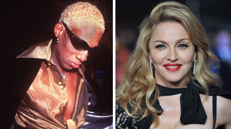 Dennis Rodman und Madonna