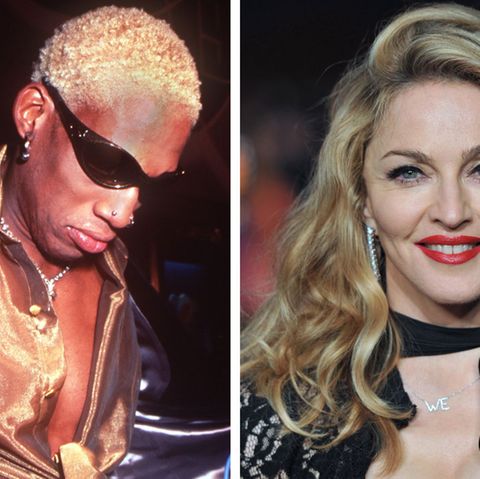Dennis Rodman und Madonna