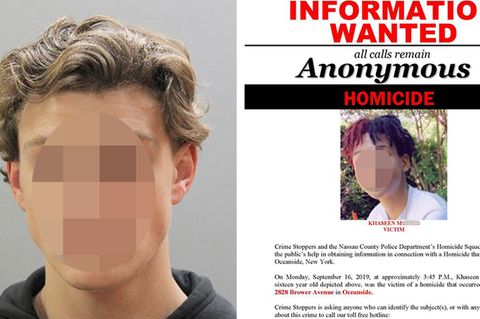 16-jährigen Tyler F.; Zeugenaufruf der Polizei auf Long Island