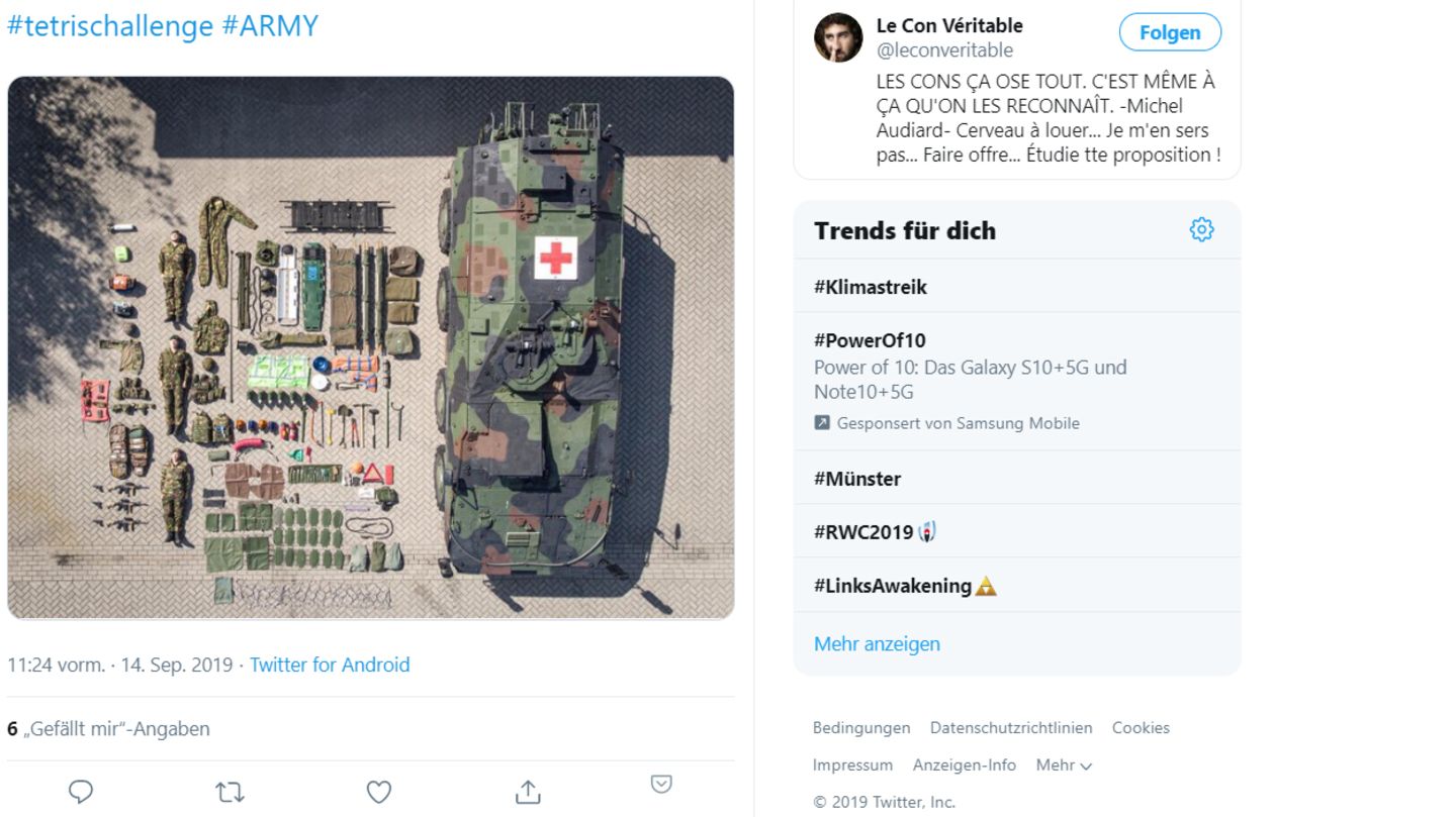 Challenge : Zwei Polizisten räumten ihr Auto aus – nun flippt das Internet aus