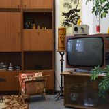 Eine typische Wohnzimmereinrichtung