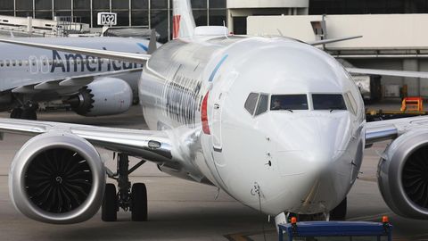 Eine Boeing-Maschine von American Airlines ist offenbar sabotiert worden 