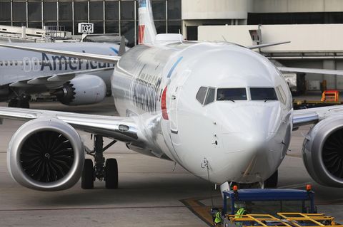 Eine Boeing-Maschine von American Airlines ist offenbar sabotiert worden 