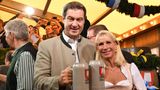 Promis auf dem Oktoberfest Markus Söder