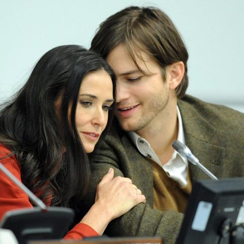 Demi Moore und Ashton Kutcher