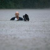 Patton Village, USA. Wegen des Tropensturms Imelda sind Teile von Texas überschwemmt – wie dieser Ort nördlich der Metropole Houston.