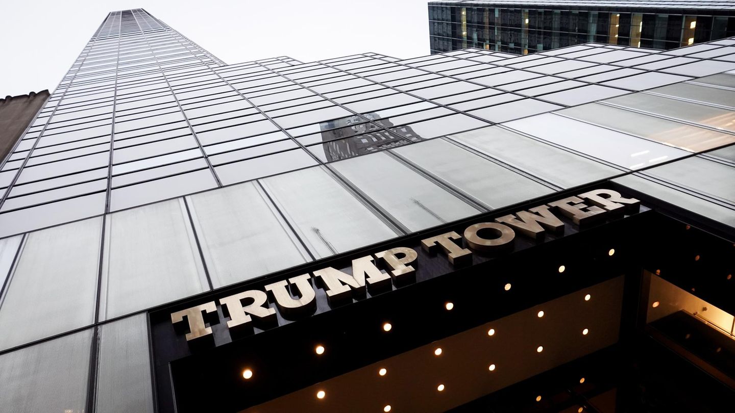 Der Trump Tower an der 5th Avenue in New York