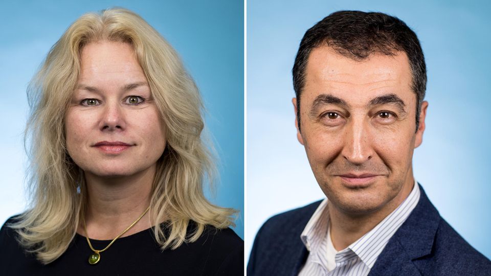 Abstimmung am Dienstag: Kirsten Kappert-Gonther und Cem Özdemir, beide Bundestagsabgeordnete für Bündnis 90/Die Grünen, wollen den Fraktionsvorsitz übernehmen. Kirsten Kappert-Gonther und Cem Özdemir, beide Bundestagsabgeordnete für Bündnis 90/Die Grünen, wollen den Fraktionsvorsitz übernehmen.