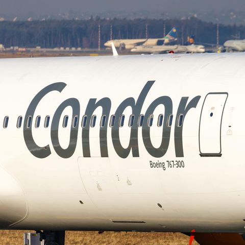 Eine Boeing 767 der Condor