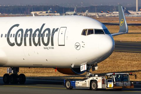 Eine Boeing 767 der Condor