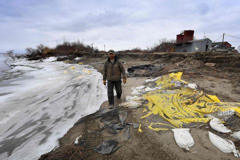 Schwindender Permafrostboden in Alaska