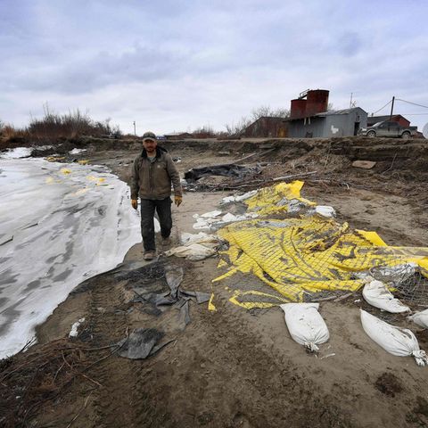 Schwindender Permafrostboden in Alaska