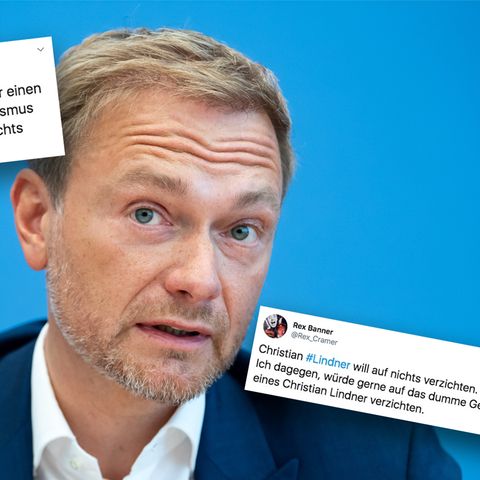 Christian Lindner zieht bei einer Pressekonferenz eine Halbzeitbilanz der Legislatur.