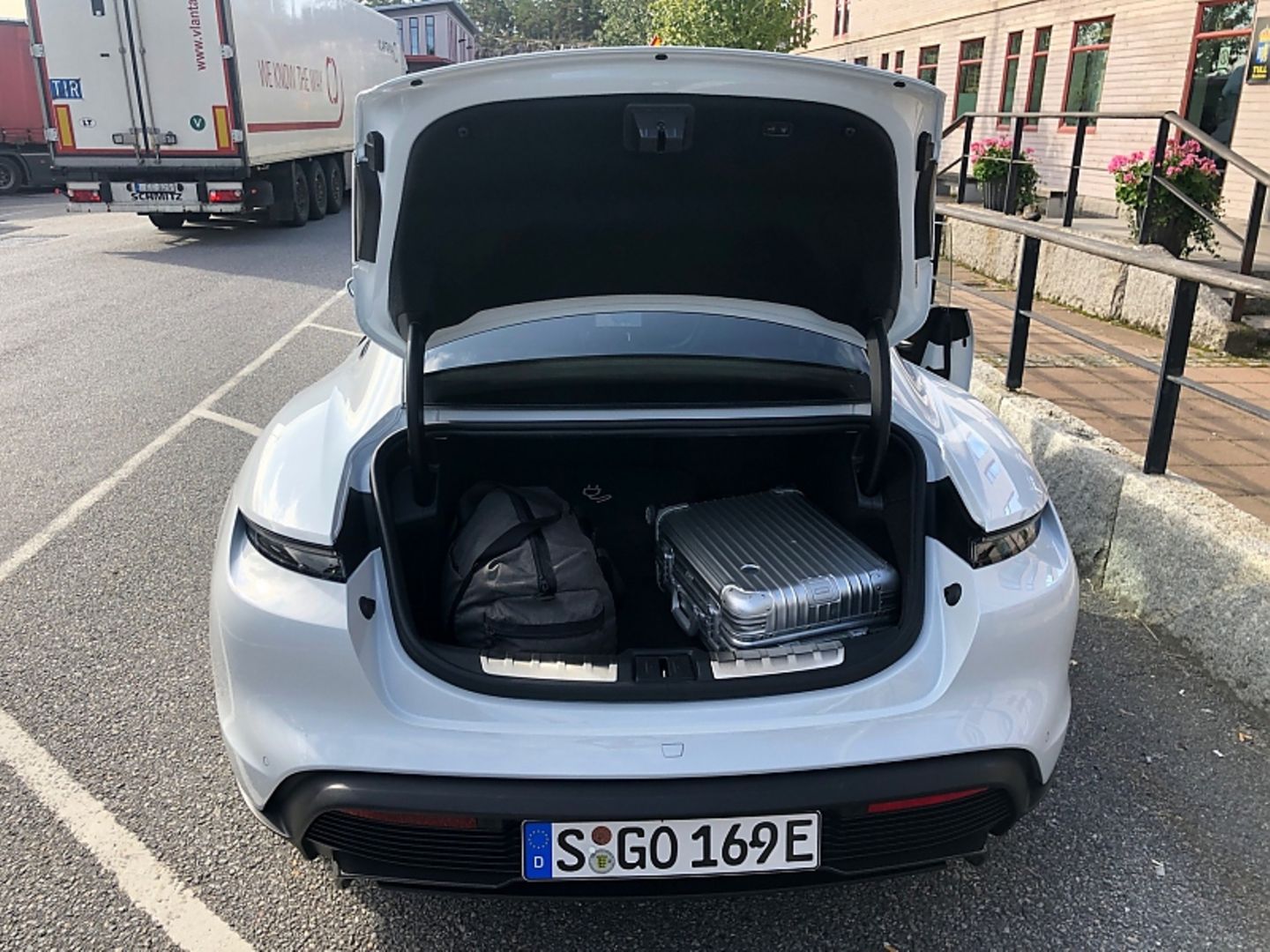 Der Heckkofferraum fasst 366 Liter