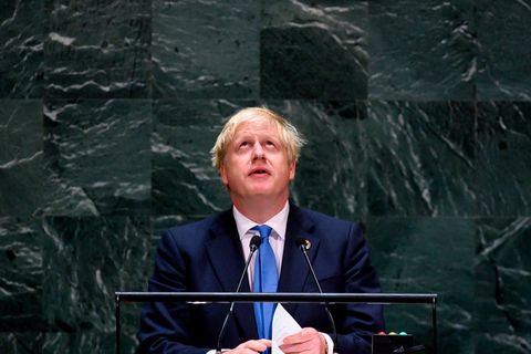 Boris Johnson, Premierminister von Großbritannien
