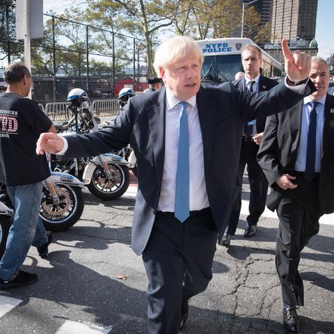 Boris Johnson in New York