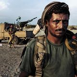 Kämpfer an der Front südlich der Hafenstadt ­Hudaid