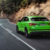 Der Audi RS Q3 Sportback ist 1,56 Meter hoch