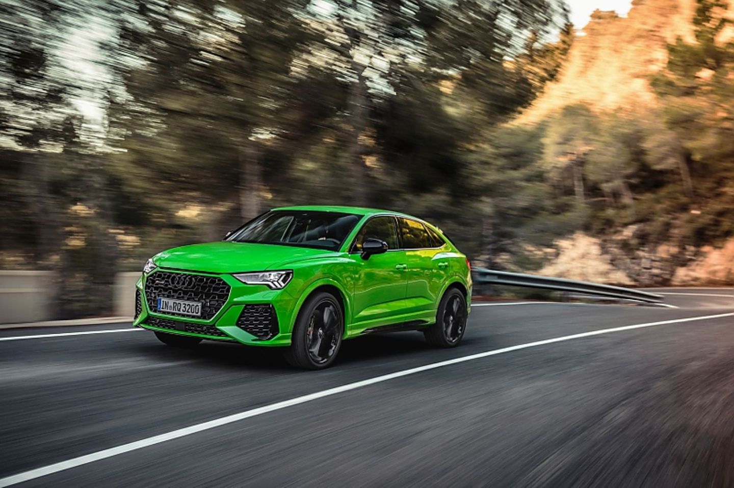 Der Audi RS Q3 Sportback hat 294 kW / 400 PS