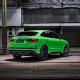 Der Audi RS Q3 Sportback hat einen zweiflutige Sport-Auspuff