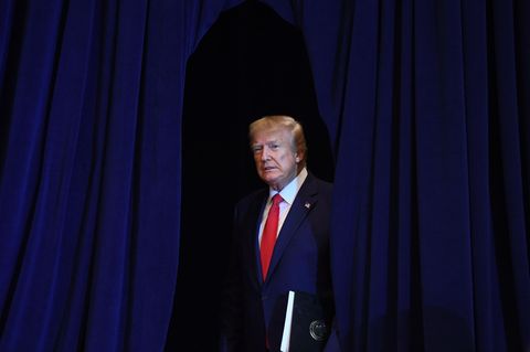 Donald Trump hält ein mögliches Impeachment wegen der Ukraine-Affäre für einen "Witz"