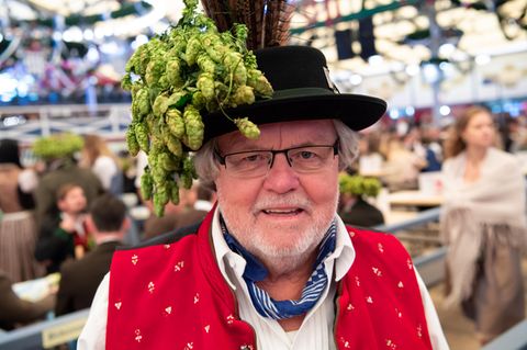 Günter Werner auf dem Oktoberfest