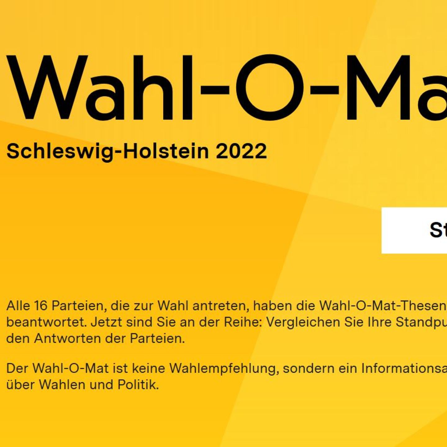 Schleswig Holstein Wahl 2023