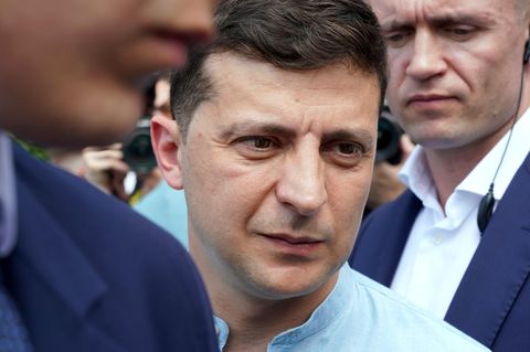 Das bekannt gewordene Telofonat zwischen Trump und Selenskyj ist auch für den ukrainische Präsidenten heikel 