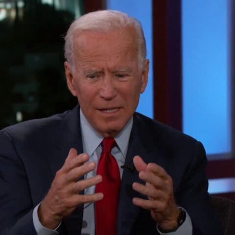 Joe Biden war in der Talkshow von US-Moderator Jimmy Kimmel zu Gast