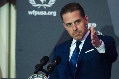 Hunter Biden spricht als Vorsitzender des US-Welternährungsprogramms 2016 in Washington