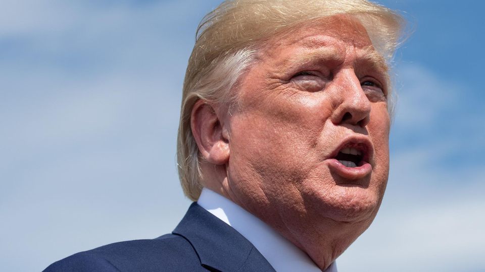 US-Präsident Donald Trump US-Präsident Donald Trump steht wegen der Ukraine-Affäre unter Druck
