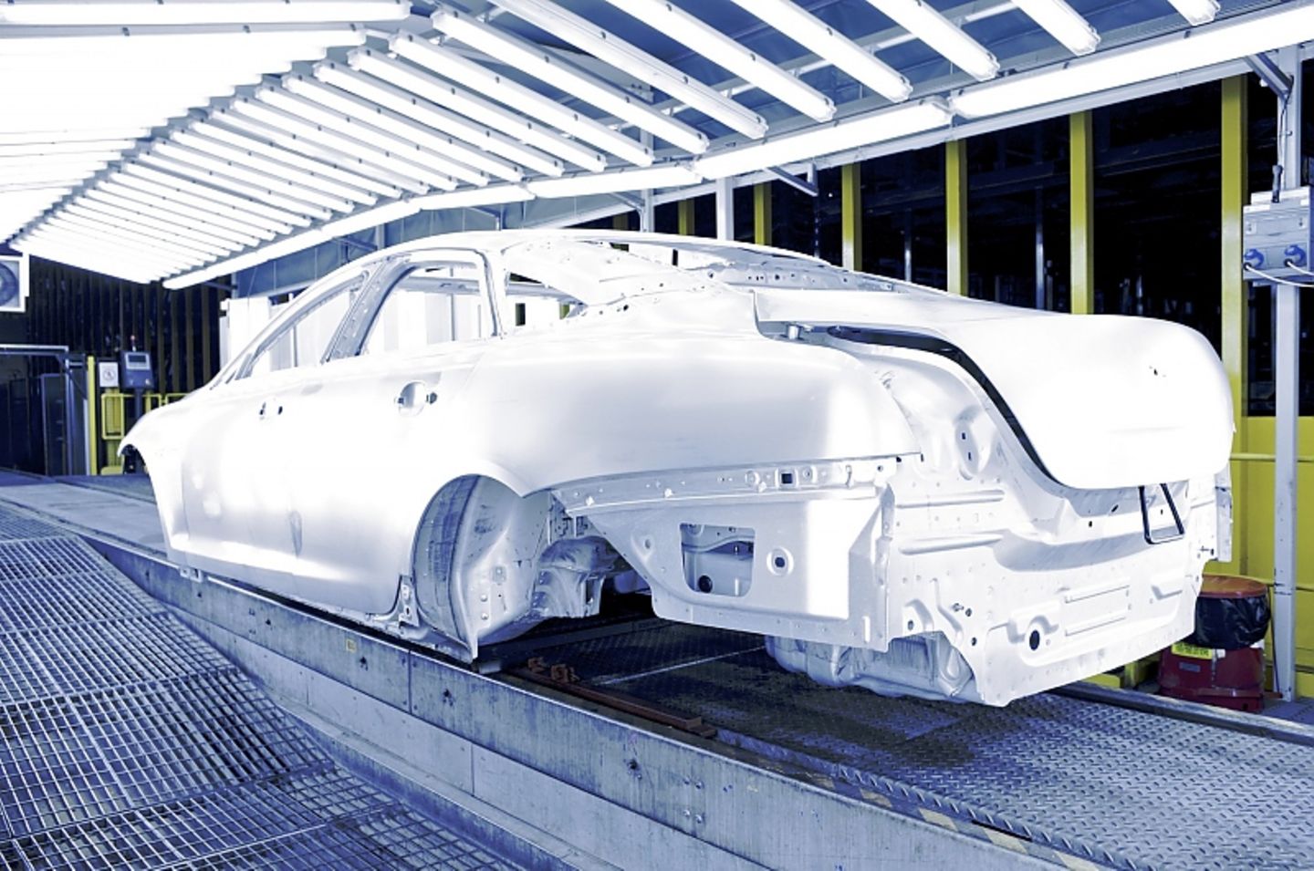 Beim Jaguar XJ geht es um Leichtbau