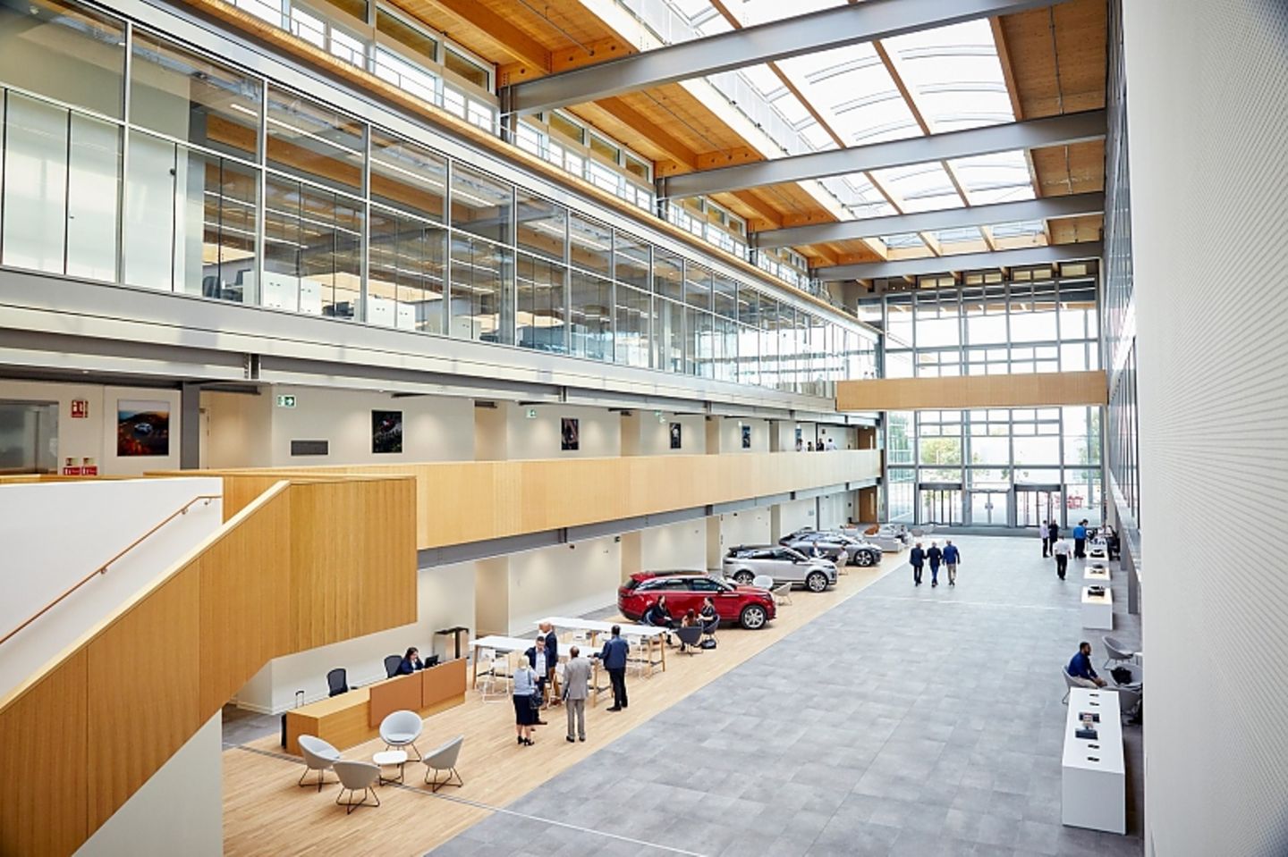 Das neue Entwicklungszentrum ist lichtdurchflutet