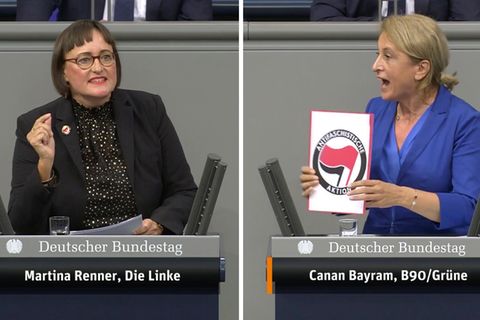 Aufregung im Bundestag: Antifa-Anstecker: Kubicki rügt Linken-Politikerin – dann geht der Ärger erst richtig los