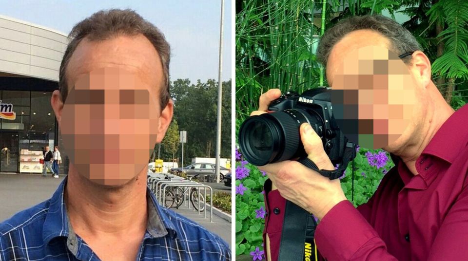 Mit diesen Fotos suchte die Polizei nach dem Verdächtigen