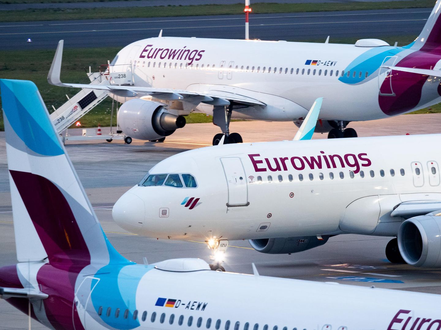 Eurowings-Flug versptet: Pilot sagt, er musste den Flieger erst suchen |  STERN.de