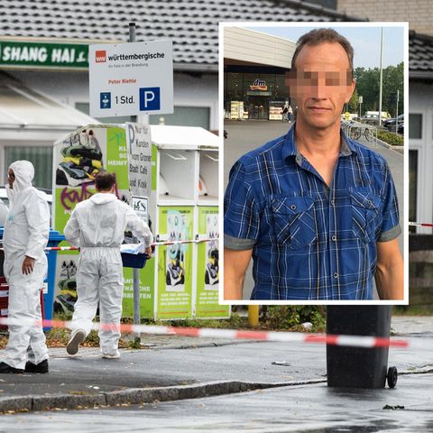 Niedersachsen, Göttingen: Ermittler der Polizei stehen am abgesperrten Tatort