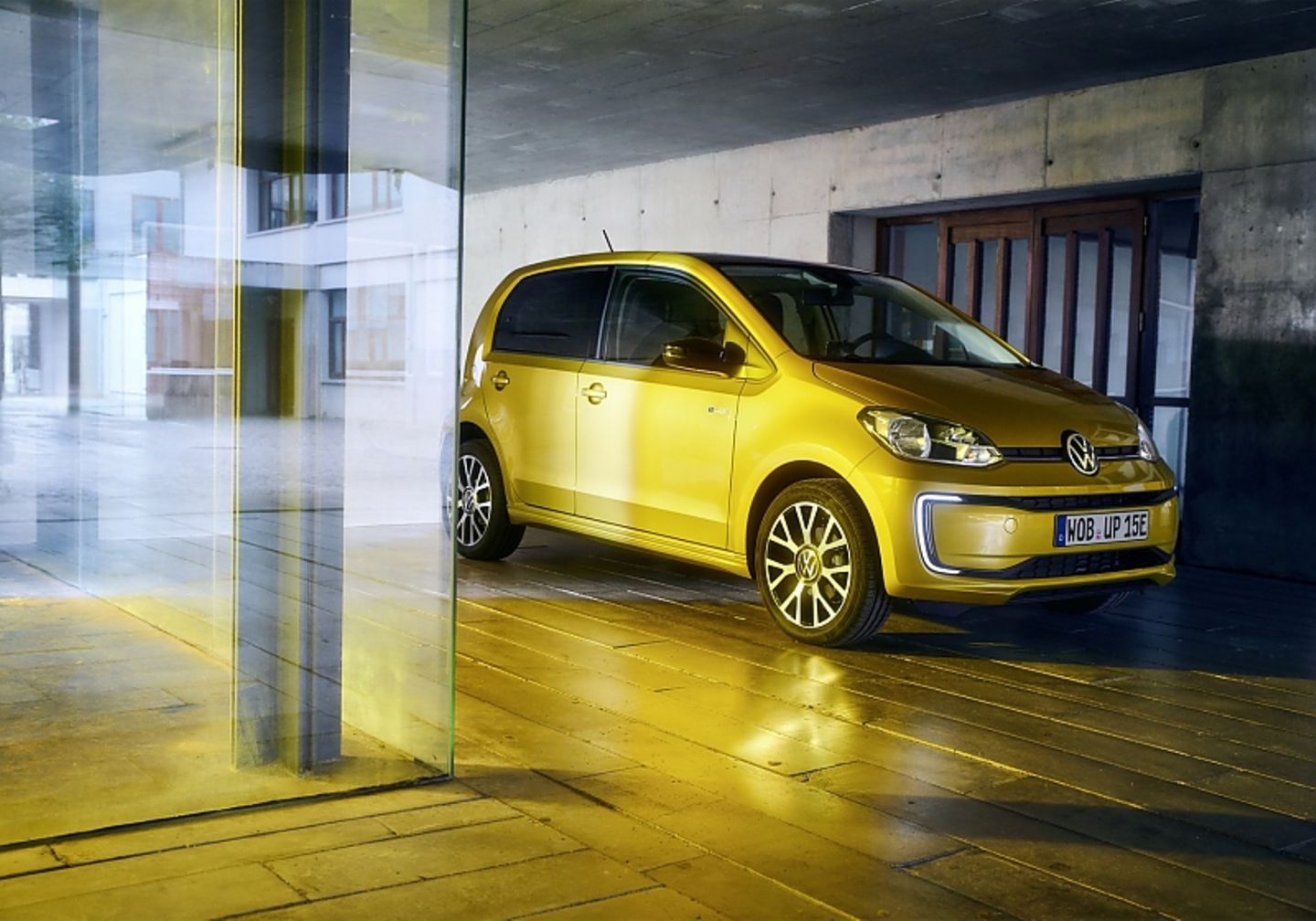 Der VW E-Up wiegt 1.229 Kilogramm